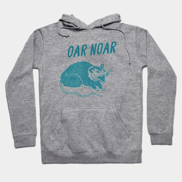 Australian Opossum Oh No, Oar Noar, Possum T Shirt, Weird Opossum T Shirt, Meme T Shirt, Trash Panda T Shirt, Unisex Hoodie by CamavIngora